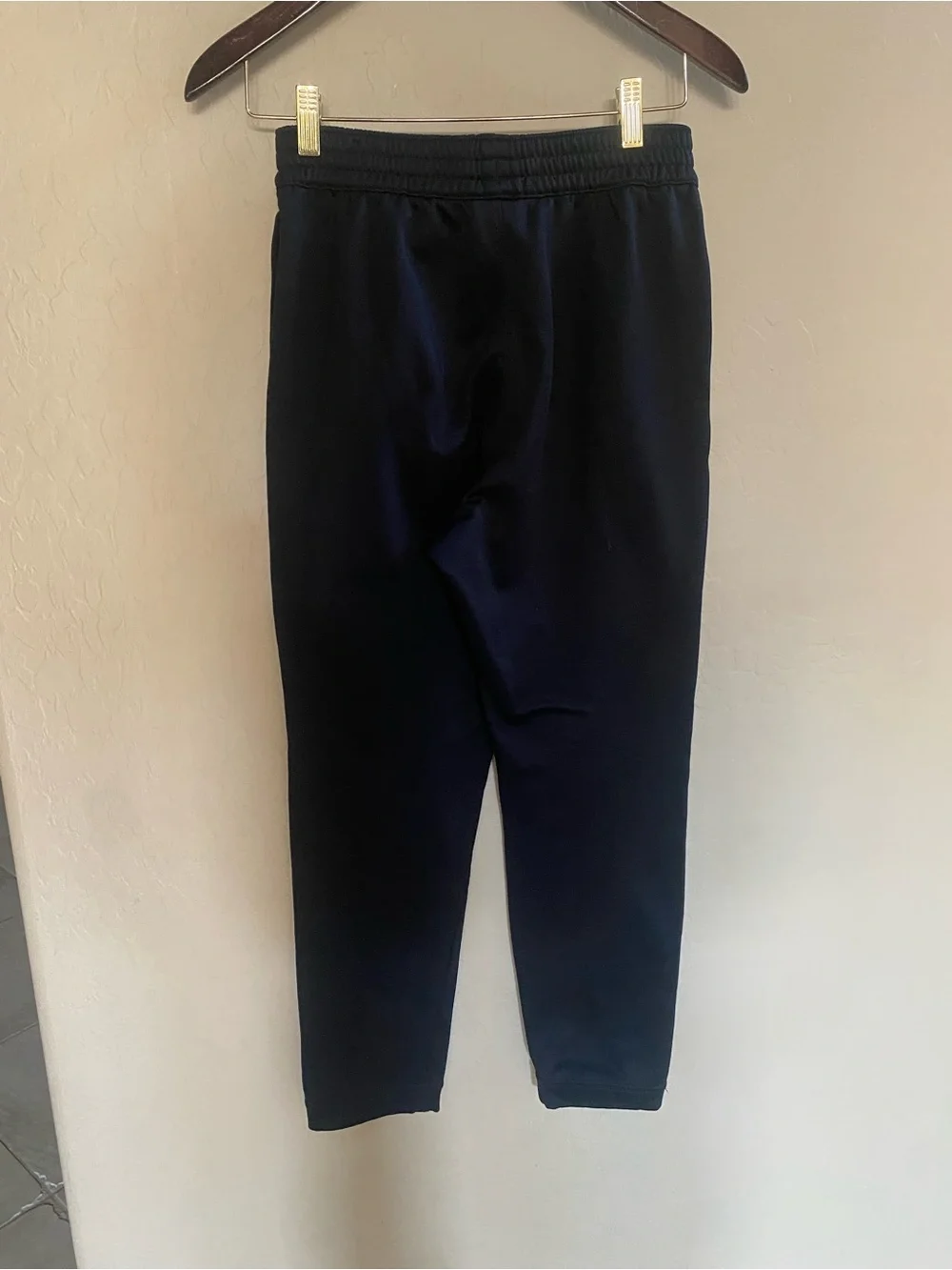 Nike Black Jogger Pants with White Swoosh - Kids size boys